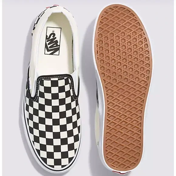 Vans WMNS Classic Slip-On BIk&Whtchckerboard/WhtVN000EYEBWWSneakers